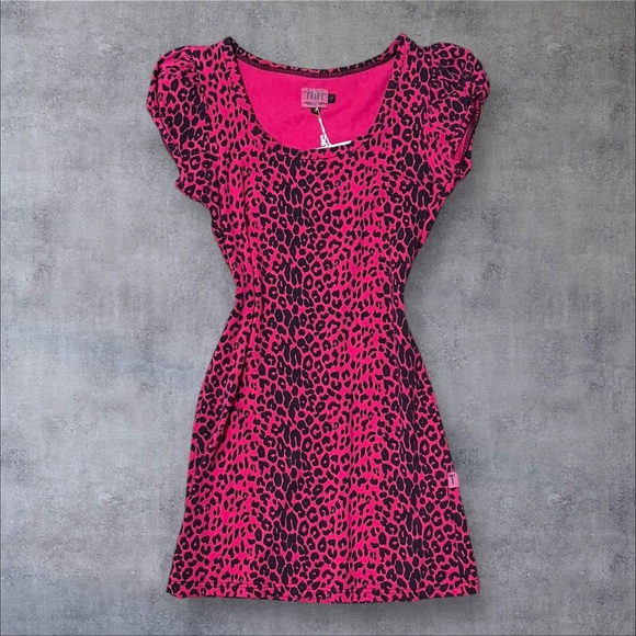 Tripp nyc Dresses & Skirts - Pink Cheetah Print Dress